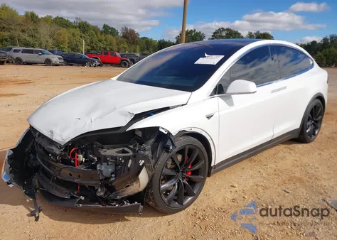 2016 Tesla Model X 60D/P100D/P90D from USA, damaged, VIN 5YJXCAE42GF001203